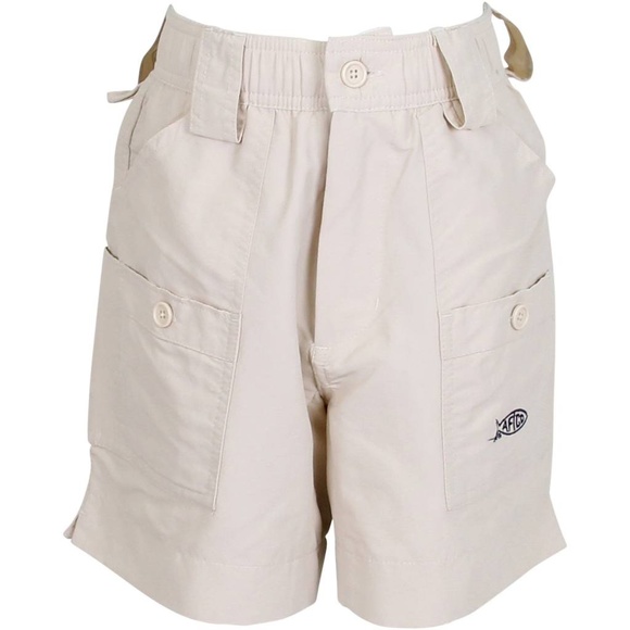 Aftco Original Fishing Shorts 18" Natural - Picture 1 of 1